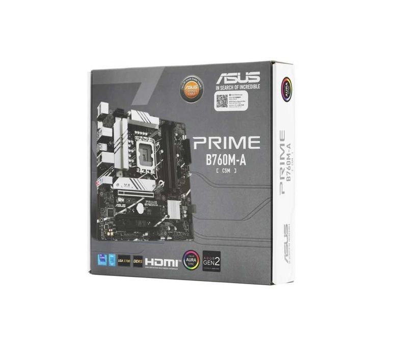 | Материнская плата ASUS PRIME B760M-A-CSM DDR5