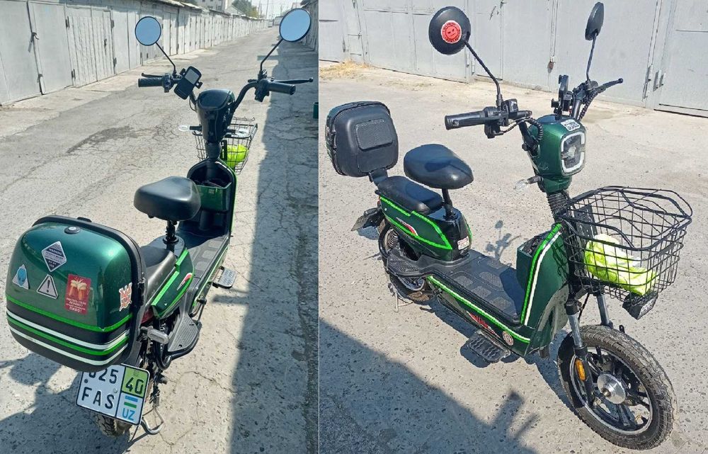 Чунтакли электроскутер сотилади