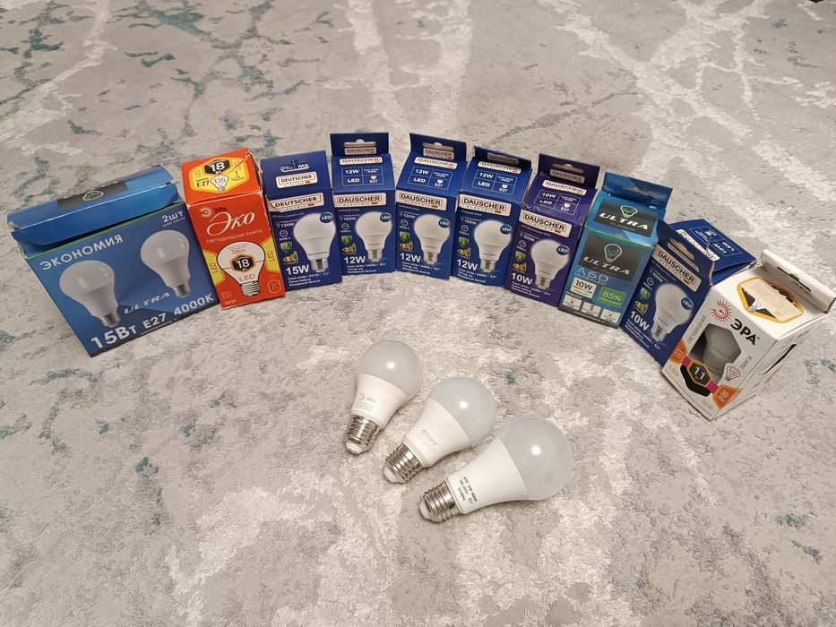 Светодиодные LED лампы E27