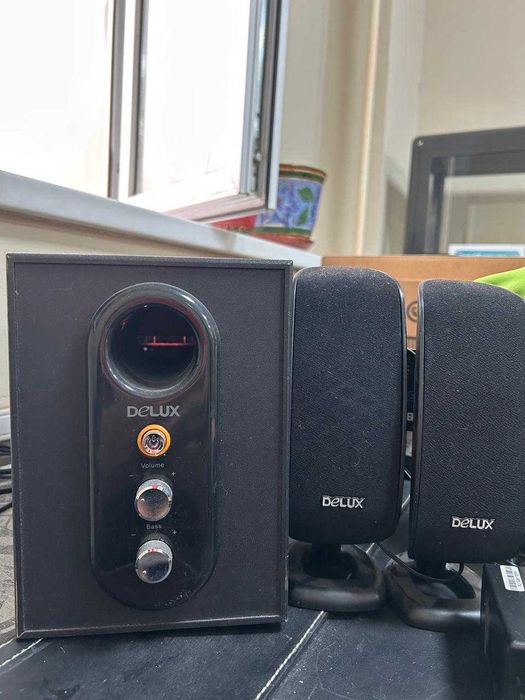 Сабвуфер с колонками