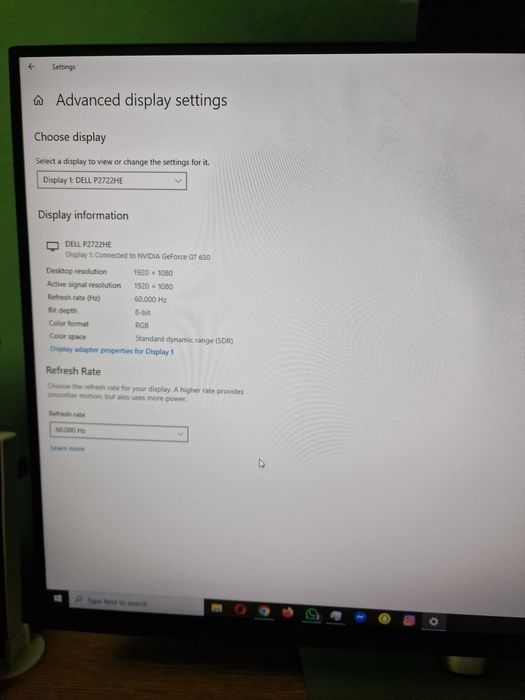 Monitor Dell 27 inch