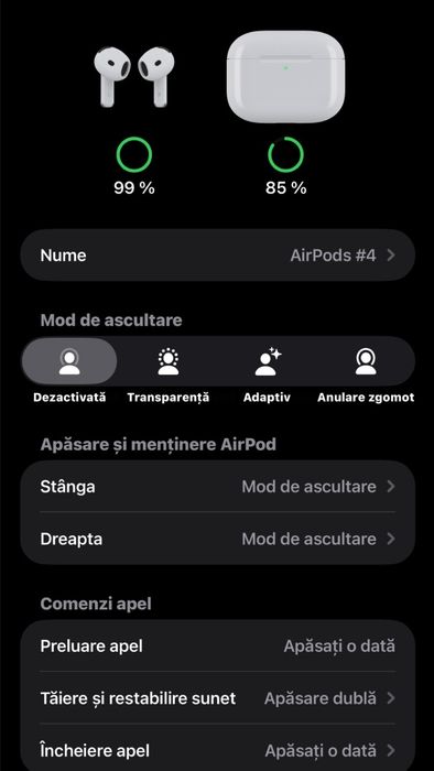 Air Pods 4 noi sigilate