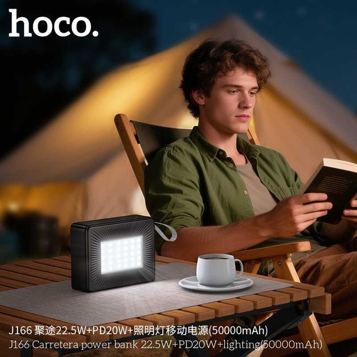 Hoco J166 Carretera 22.5W+PD20W Power Bank 50000mAh QC3.0 iPhone 16 17