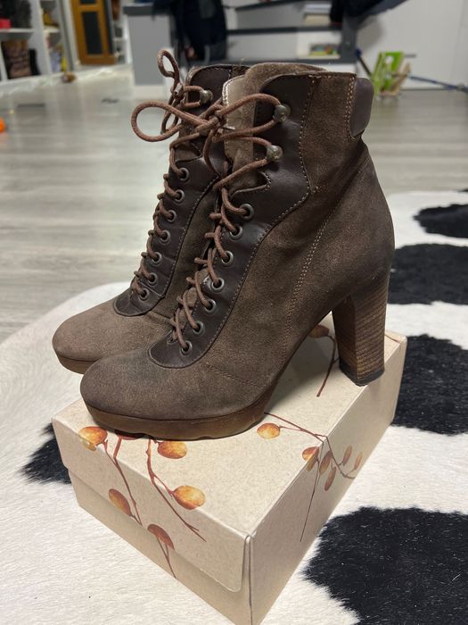 Botine Progetto nr.37 piele naturala