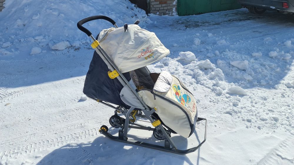 Санки-коляска Ника