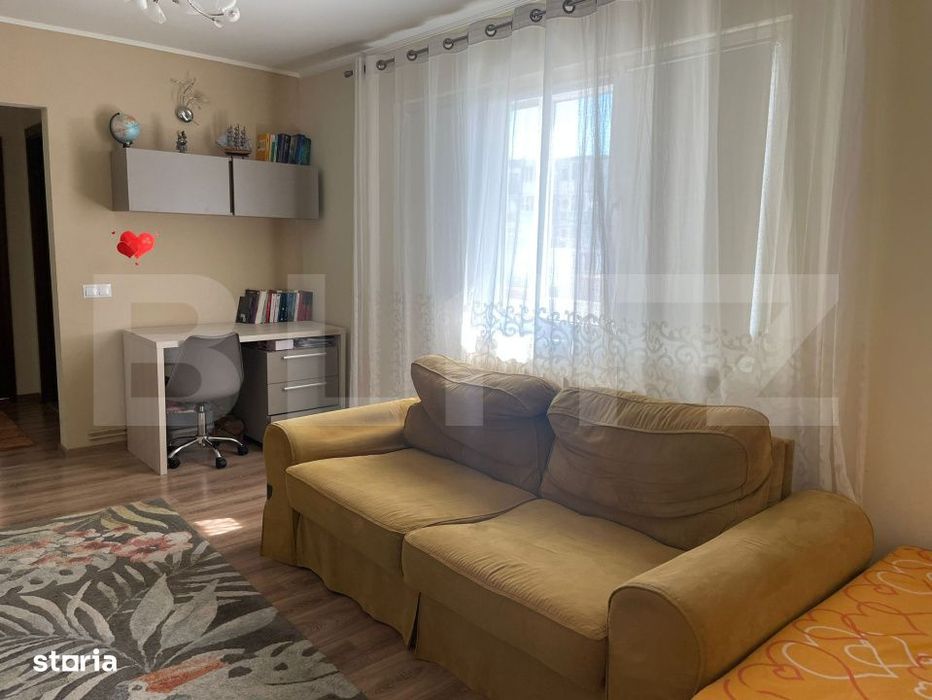 Apartament 52 mp, renovat, balcon, zona verde si linistita, Grigorescu
