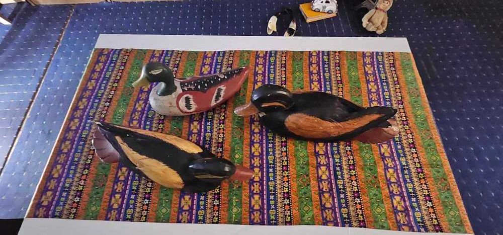 decoy momeala atrape rate din lemn vanatoare