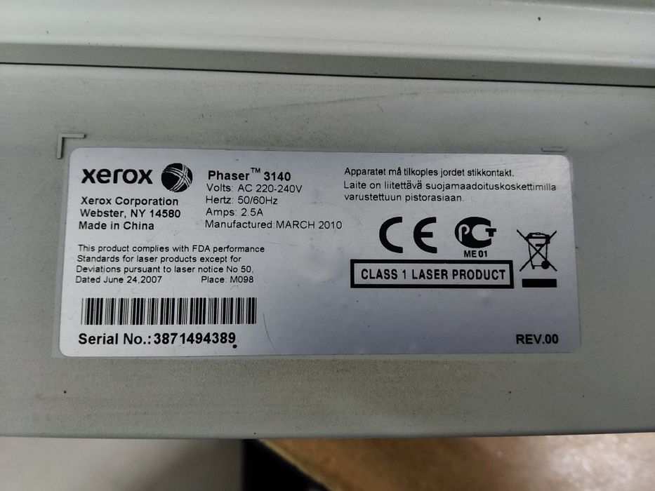 Xerox phaser 3140