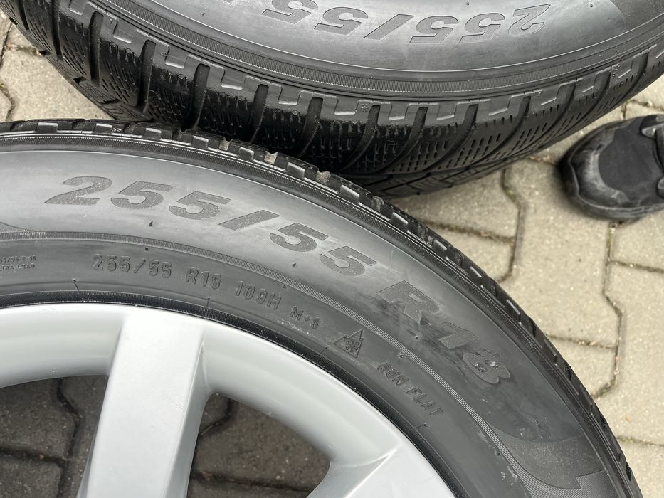 Jante aliaj 5x112mm, anvelope 255/55 R18, Mercedes ML, GLC, GLE