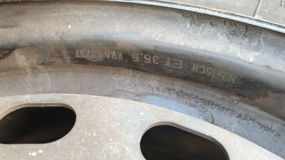 Джанти 5х100 с гуми 195 65 15 фулда