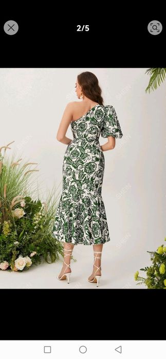 Rochie midi noua model deosebit