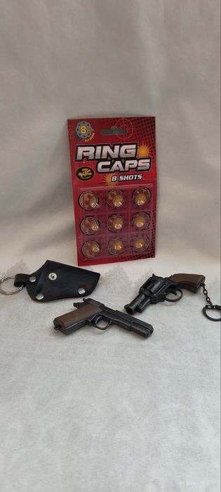 Метални пистолети с капси Colt   и 72 бр.капси