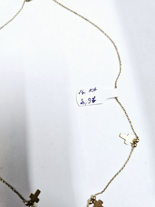 Vand lantisor din aur 14 k 2.97 g cod 459