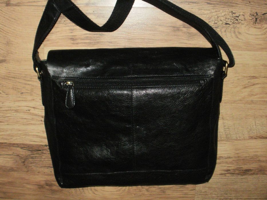 HOUSE OF JANIC CARLO бизнес чанта нова естествена кожа