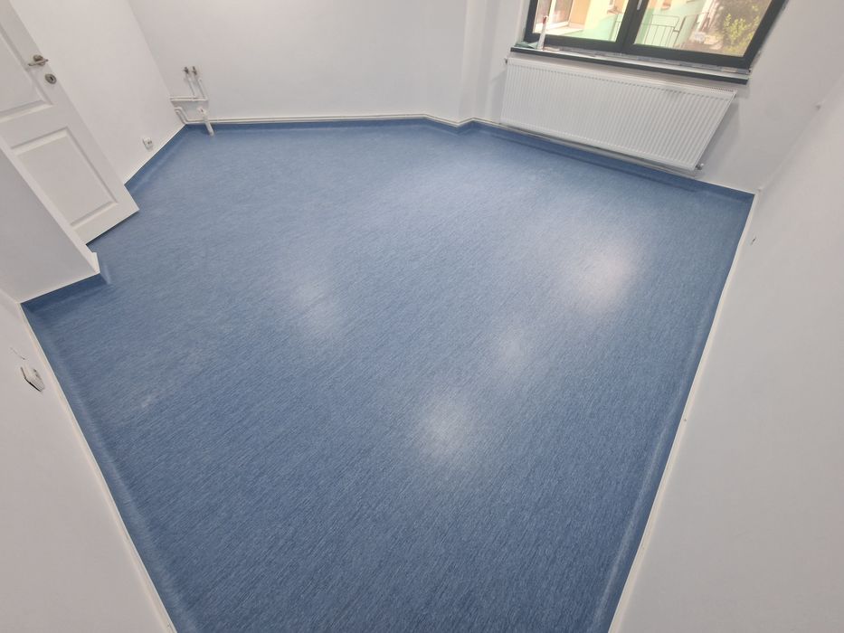 Montaj:  Linoleum PVC TARKETT, Mochetă , Șapă Autonivelantă !