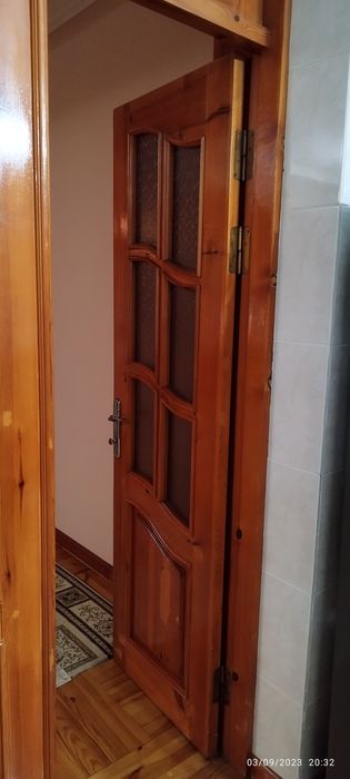 Эшик сосна ёғочдан