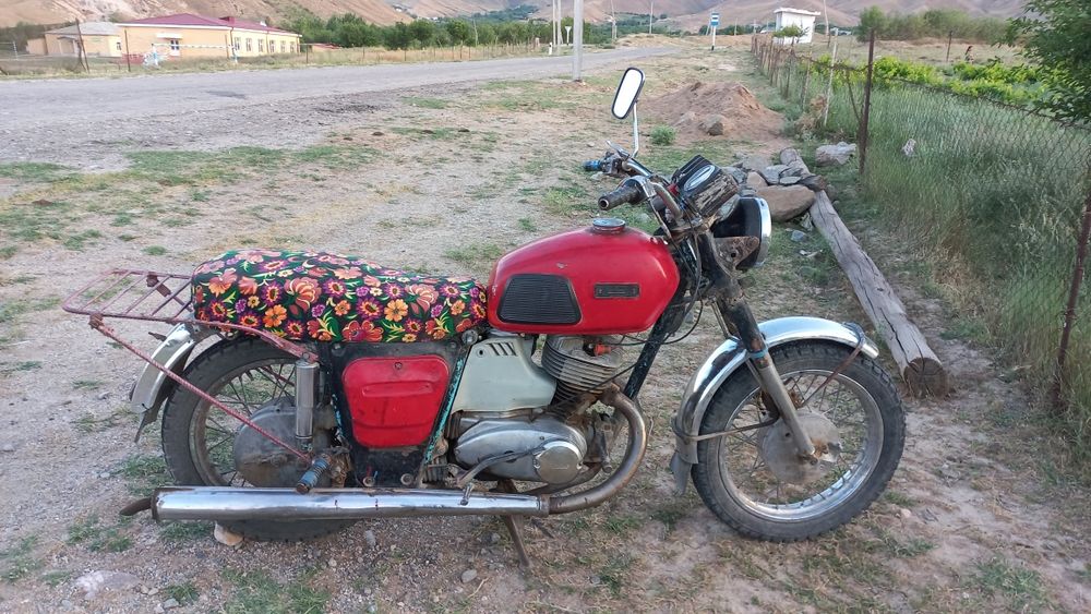 Иж мотоцикил минилган