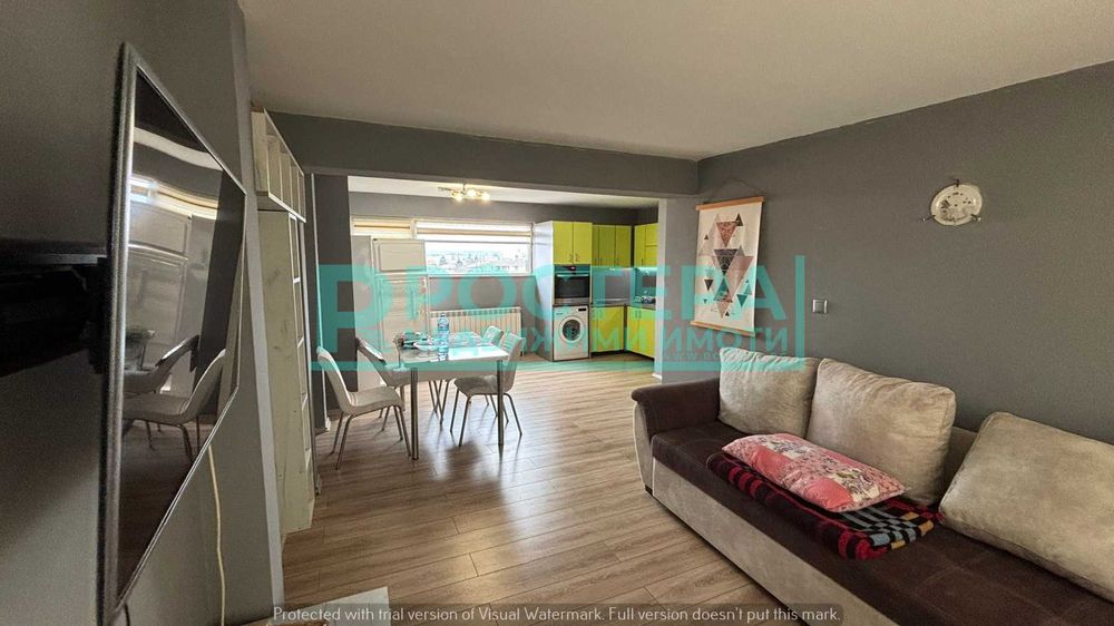 Център  -  Двустаен с Панорамна гледка