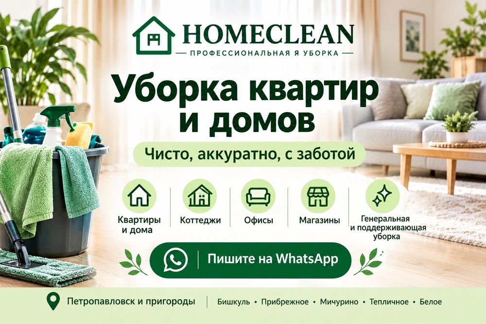 Клининг,уборка квартир,домов,магазинов,подьездов,мойка окон