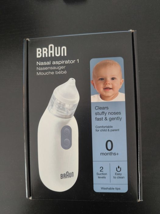 Aspirator nazal electric Braun Nasal Aspirator 1 – nefolosit