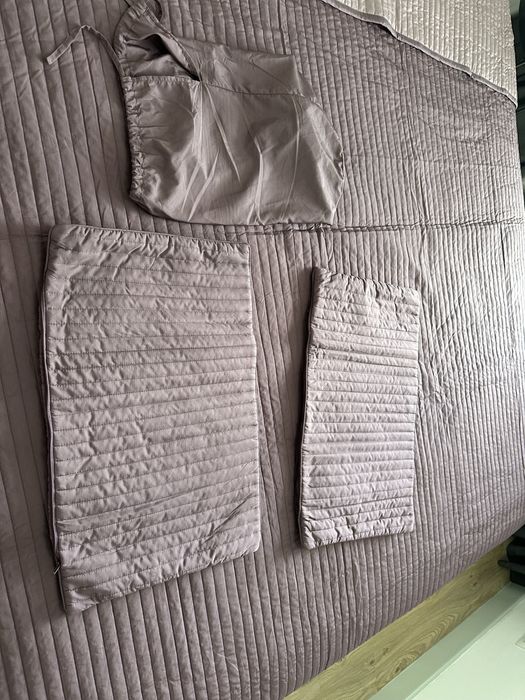 Покрывало и наволочки Ikea