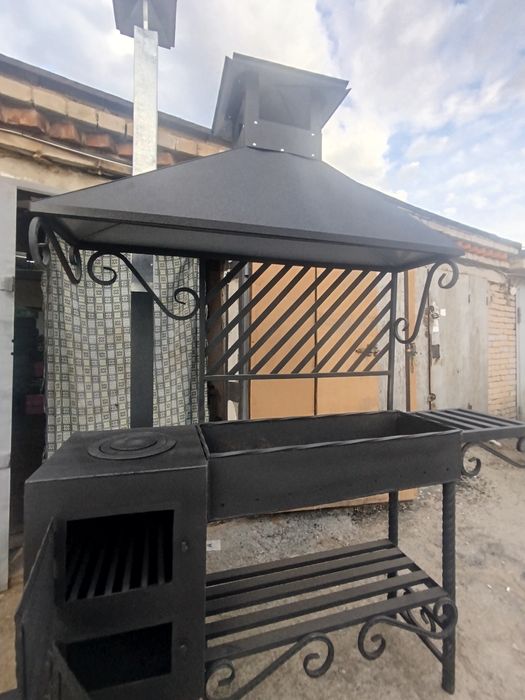 Продам мангал с печкой