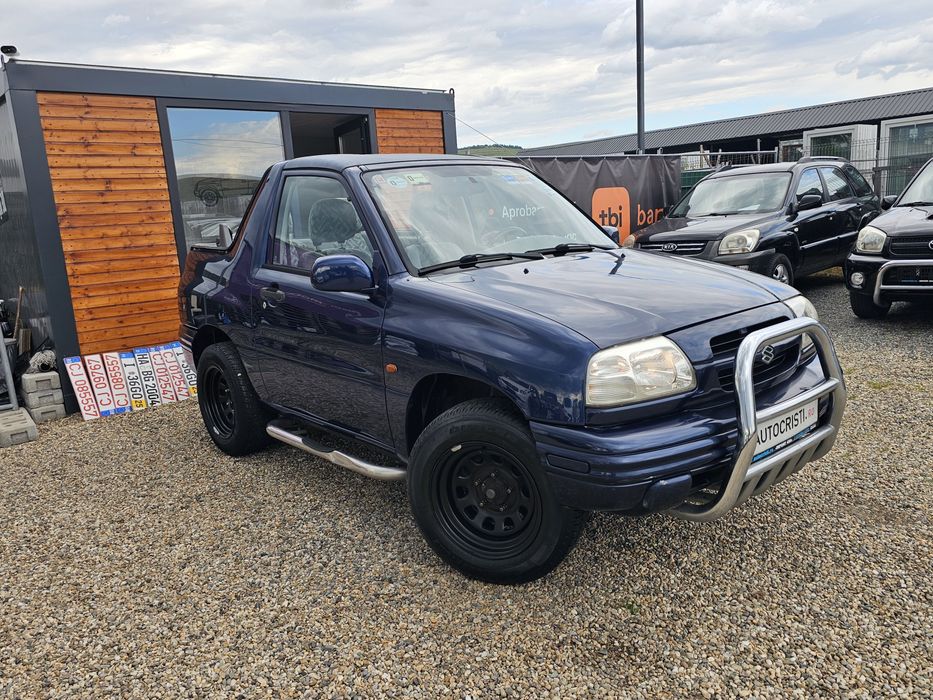 Suzuki grand vitara An 2000 1.6 Benzina 16V Jante  Bulbar  si Scări  de inox, Cârlig Posibil Rate ***
