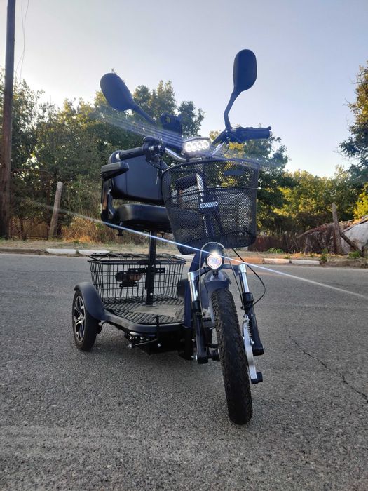 Електрическа Триколка H1 LUX (750W) | 4км Пробег | Гаранция 2026 г.!