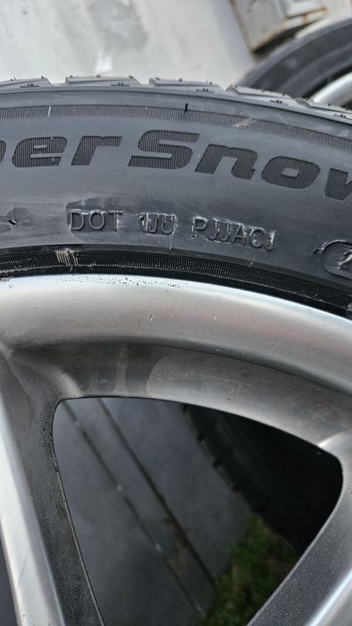 Джанти 5х112 19 8.0J19H2 ET45 със чисто нови гуми