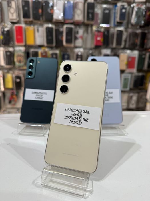 iSellStore Valcea: Samsung Galaxy S24 5G / 256GB / 100% acumulator