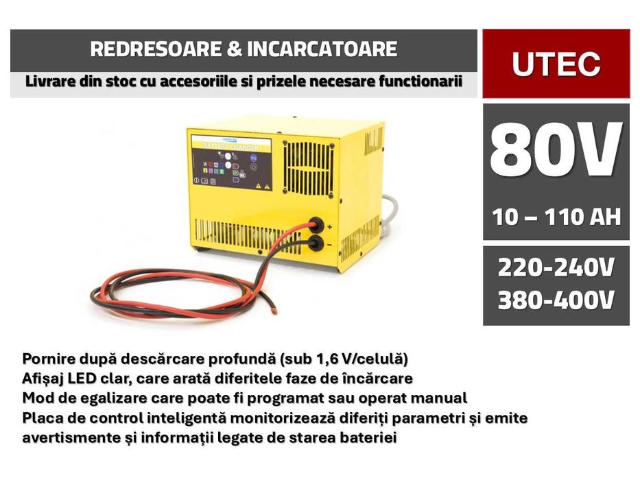 Baterii și Acumulatori - Stivuitoare si Fotovoltaice - plata in rate