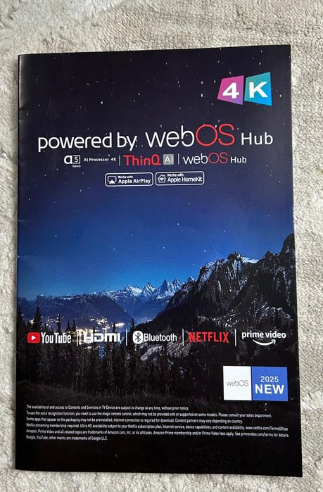 Телевизор LG 2025