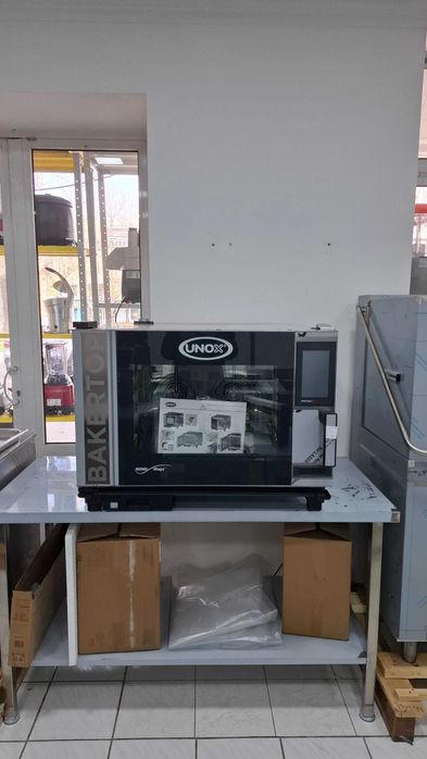 конвекционная печь 4 уровней  унокс unox ункс unoks konveksion pech