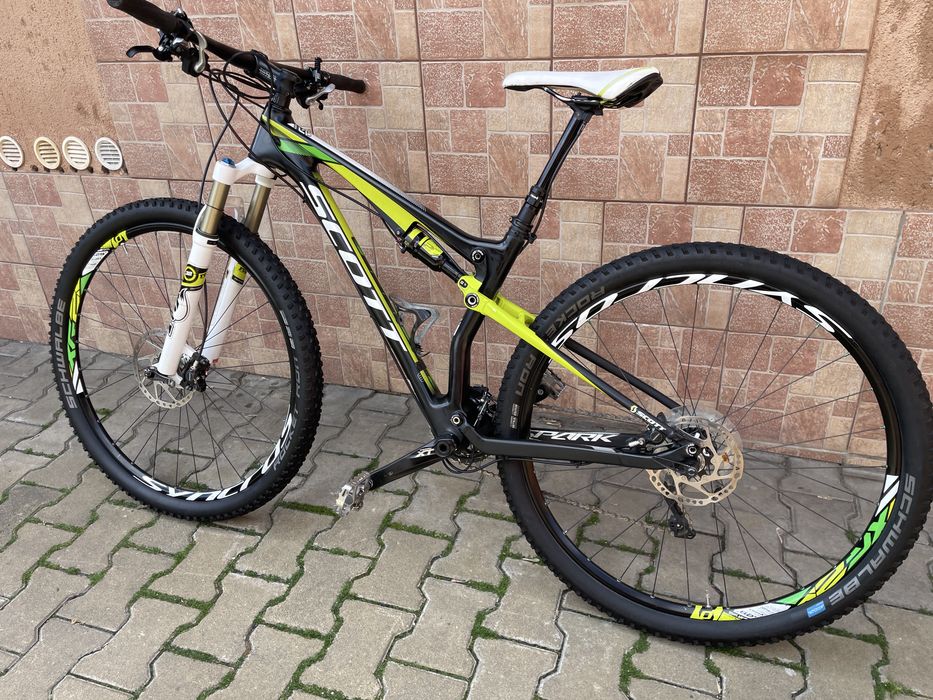 Mtb full suspension carbon 29-er XT Fox air