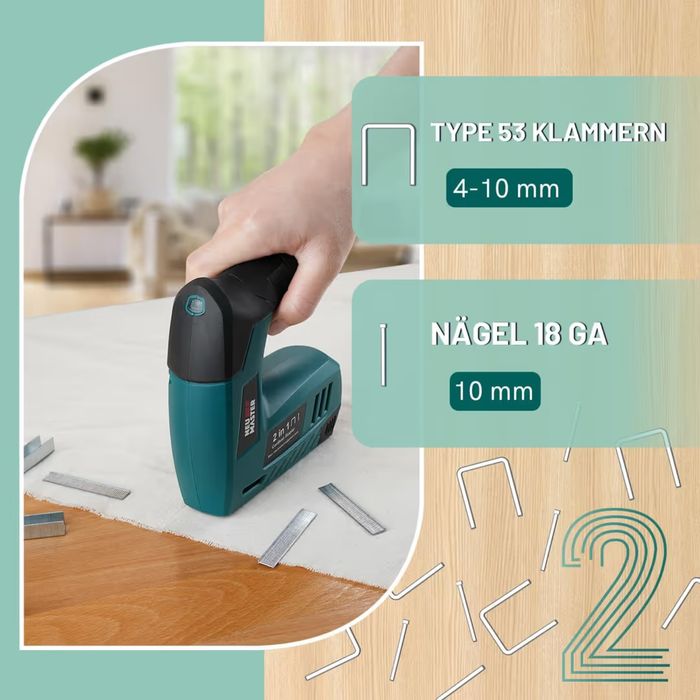 Безжичен Акумулаторен Такер 2в1