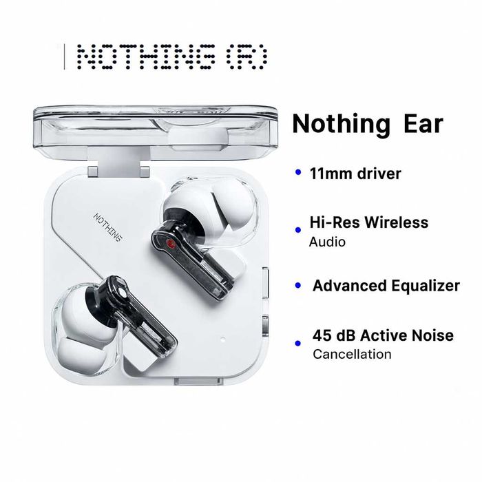 Nothing Ear — Полностью Беспроводные Наушники. Есть доставка