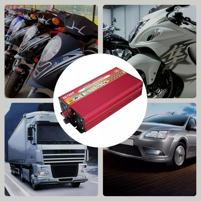 Invertor Tensiune 12-24V/220V 1000W 1500W 2000W 3000W 3500W