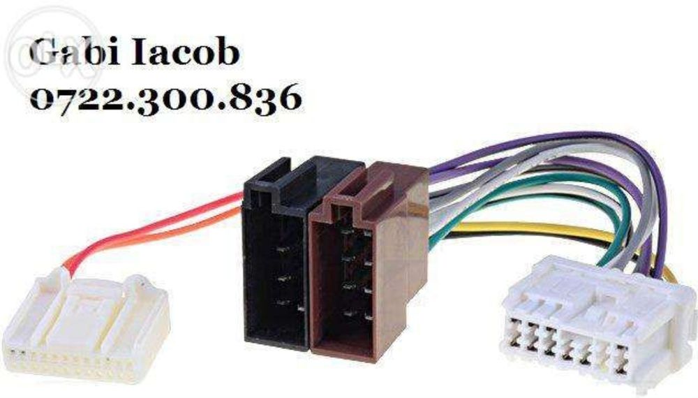 Adaptor EURO-ISO DACIA retrofit upgrade la aparate originale