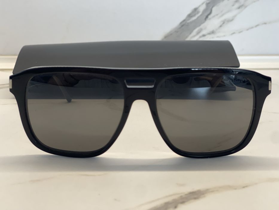 Слънчеви очила Saint Laurent черни