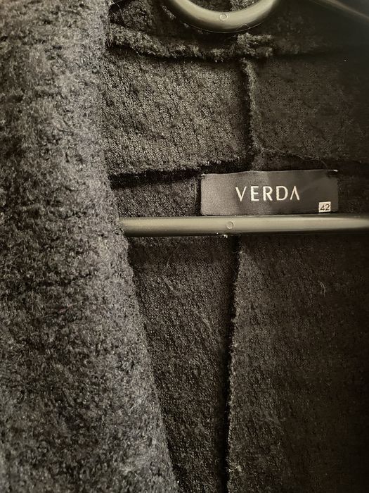Пальто черное  verda Турция
