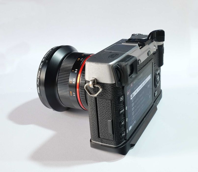 aparat fotografic fuji xe 2 argintiu