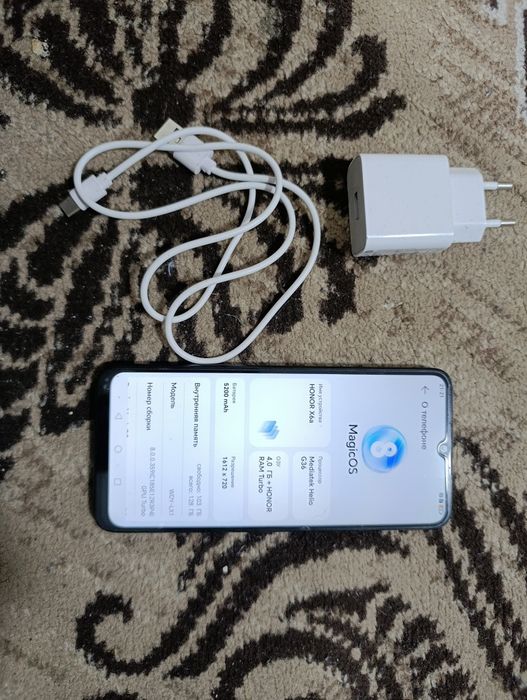 Honor x6a с заряткой