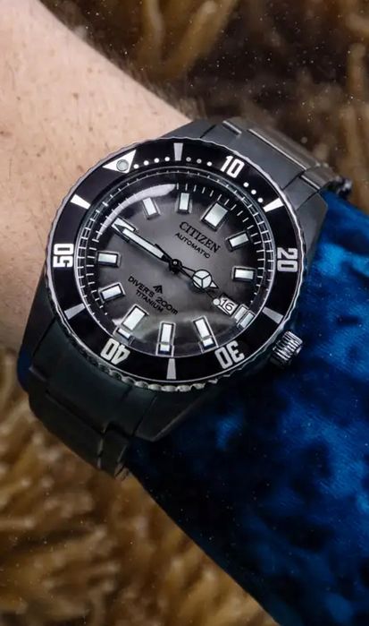 Citizen titanium automatic promaster diver NB6025-59H