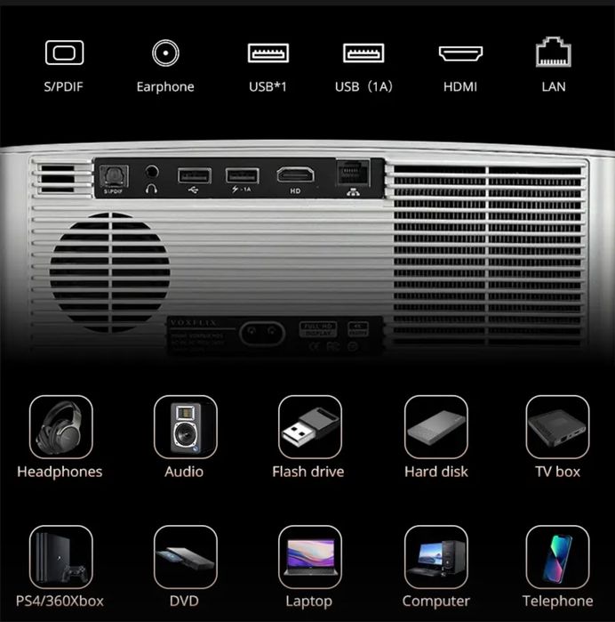 Проектор Voxflix M25 флагман