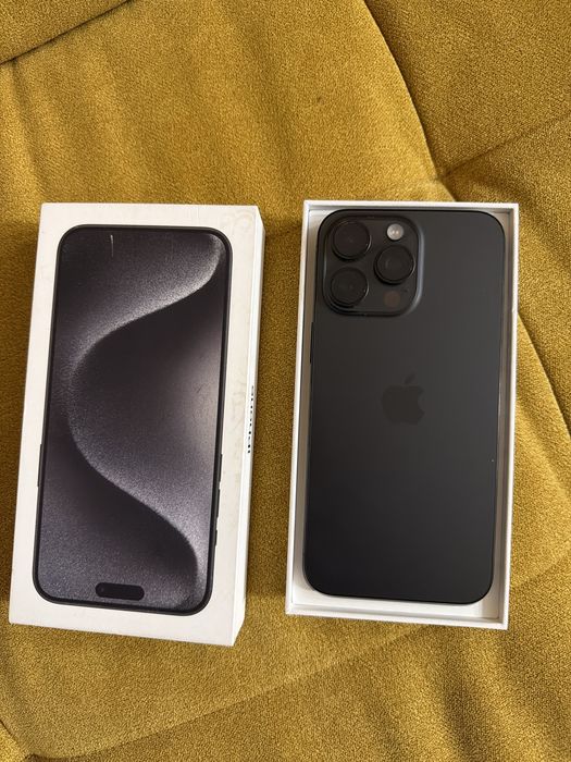 iPhone 15 Pro Max 512GB Black Titanium