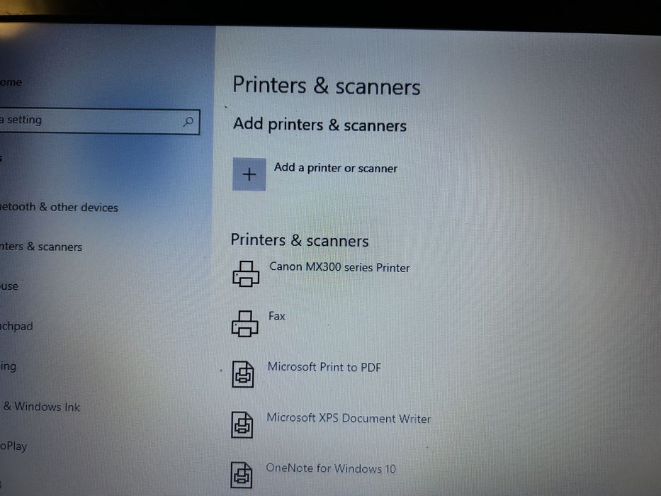 Multifunctionala imprimanta Canon MX300, scaner, fax, copiere, imprimare