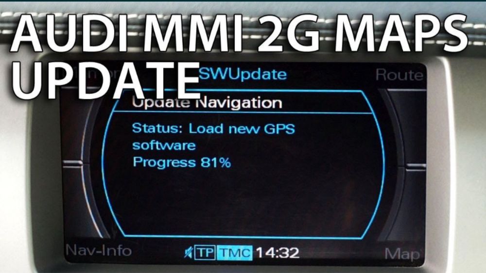 CD / DVD update harti navigatie - Audi , BMW, Mercedes