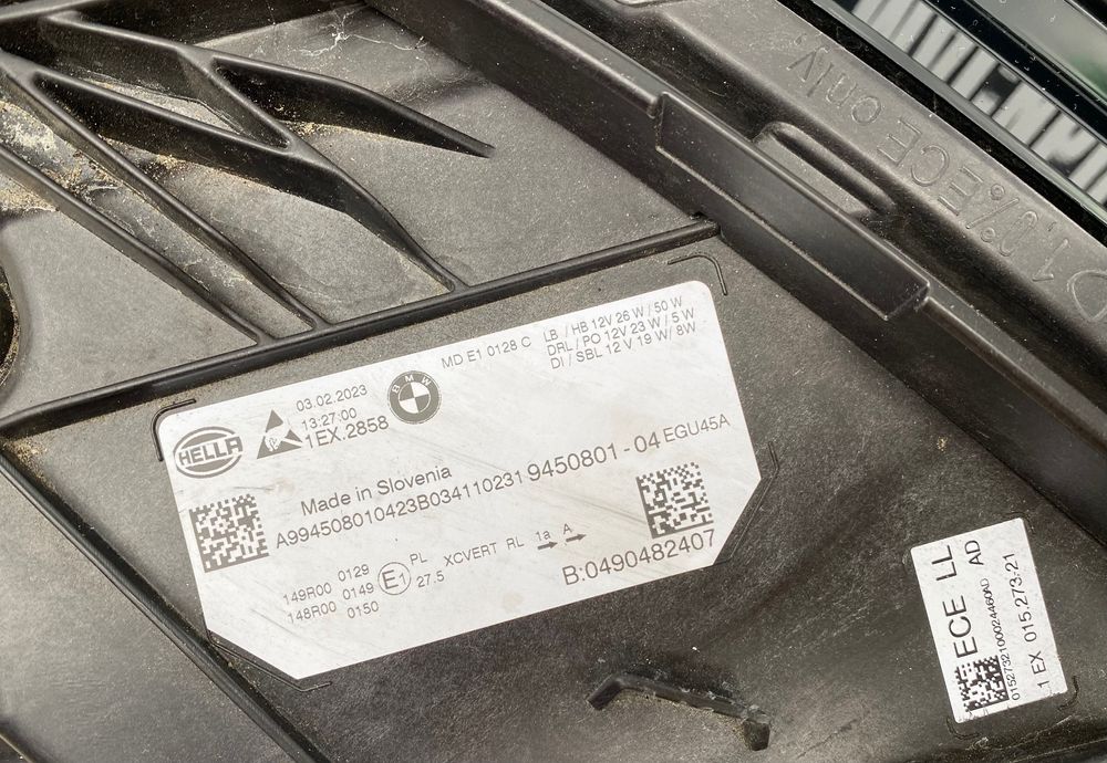 Фарове far BMW LED фар за Бмв Г20 Г21 фейс Bmw 3 G20 G21 LCI