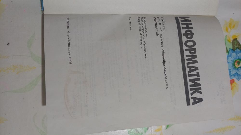 Книга по информатике
