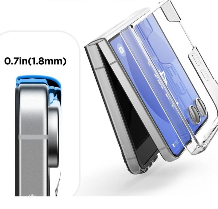 Прозрачен калъф за Samsung Galaxy Z Flip 7